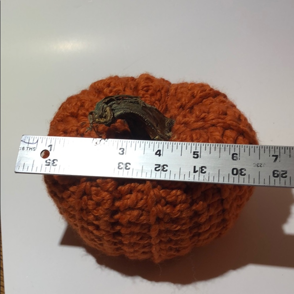 Crochet pumpkin fall harvest autumn decoration 🎃 - Picture 4 of 7